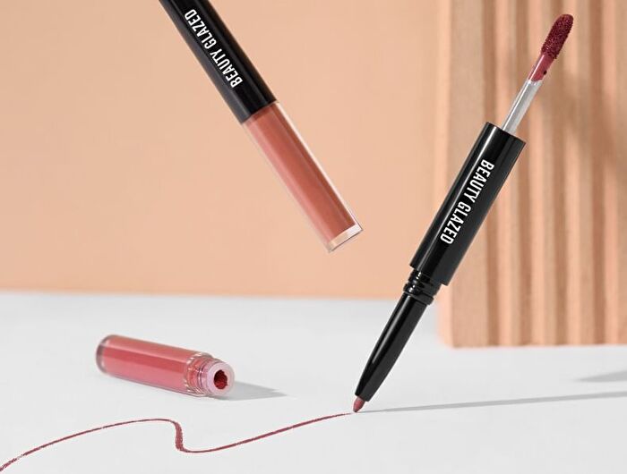 Beauty Glazed Double-Headed Lip Liner & Liquid Lipstick - 12 Types - 109# - 5g