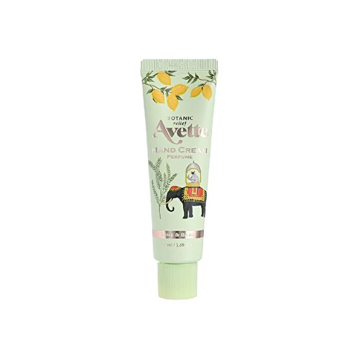 Avette Botanic Relief Perfume Hand Cream Lime & Brasil - 50ml