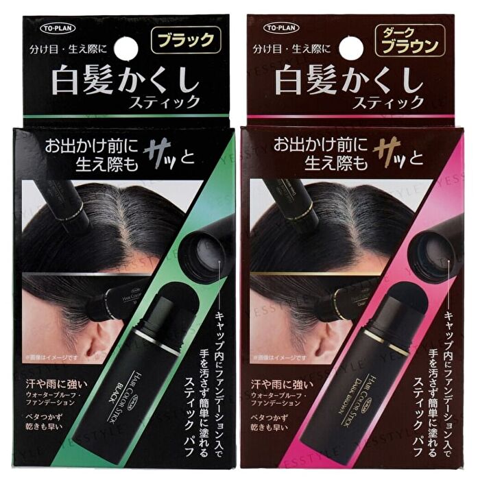 Grey Hair Color Stick - Black