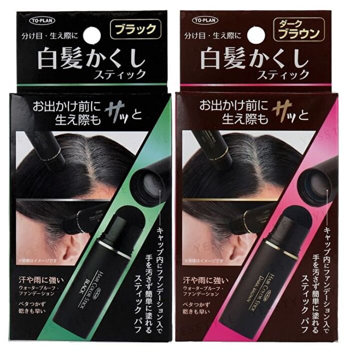 Grey Hair Color Stick - Dark Brown