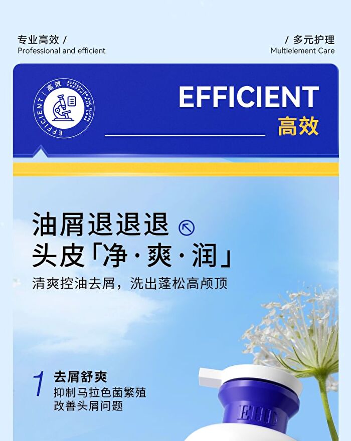 Ehd Oil Control And Anti-Dandruff Shampoo - 500ml