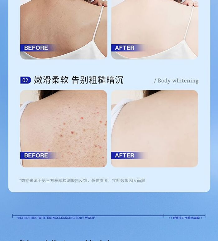 Ehd Refreshing Whitening Moisturizing Body Wash - 500ml