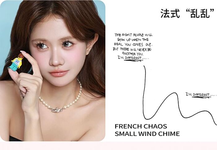 Yolo Yyx French Lazy Aeolian Bells Series Individual False Eyelashes - 3 Types - S# (8 pairs/48 clusters)