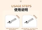 Yolo Yyx Lazy Cat Claw Series Individual False Lower Eyelashes - 5 Types - 996# (5 pairs/40 clusters)