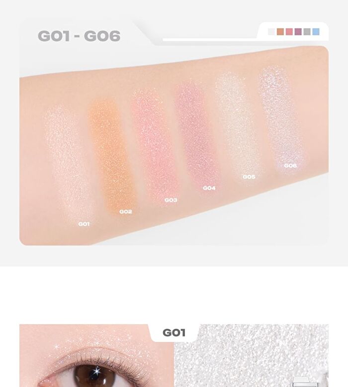 romand Slide In Single Glitter - 5 Colors - G02 Butter Ring