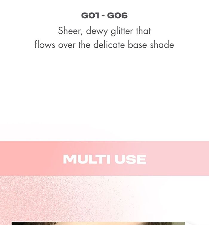 romand Slide In Single Glitter - 5 Colors - G03 Bunny Chat
