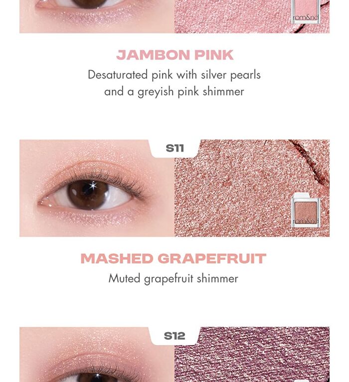 romand Slide In Single Shimmer - 17 Colors - S09 Salty Vanilla