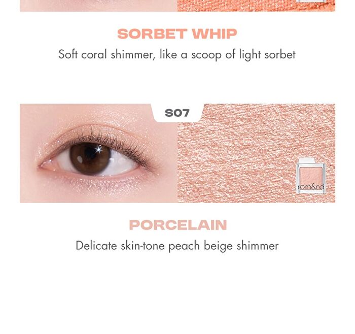 romand Slide In Single Shimmer - 17 Colors - S10 Jambon Pink
