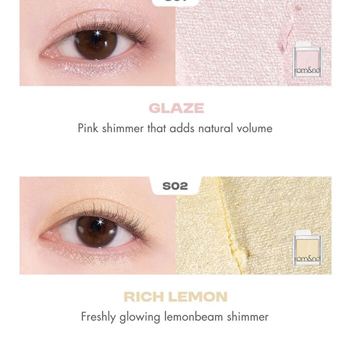 romand Slide In Single Shimmer - 17 Colors - S15 Ginger