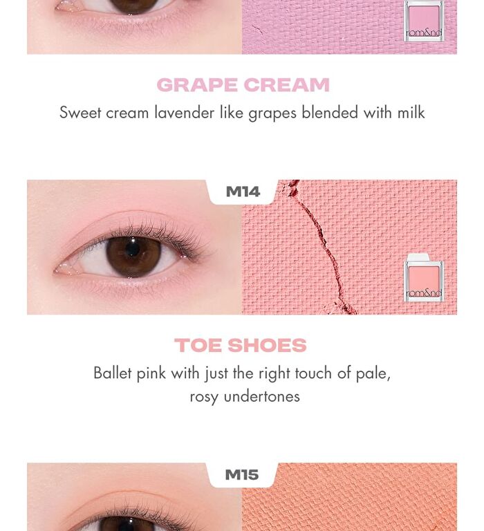 romand Slide In Single Matte - 27 Colors - M02 Cool Volumer