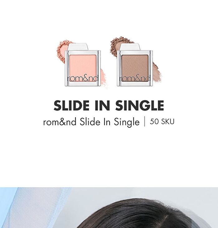 romand Slide In Single Matte - 27 Colors - M09 Be Hazy