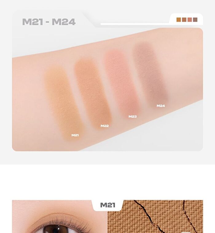 romand Slide In Single Matte - 27 Colors - M18 Plain Mocha