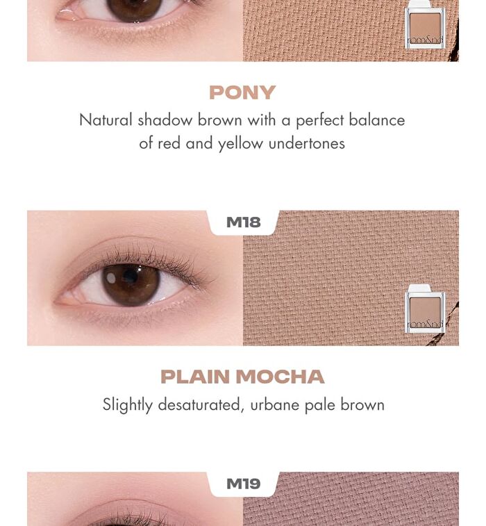 romand Slide In Single Matte - 27 Colors - M19 Mauve Dough