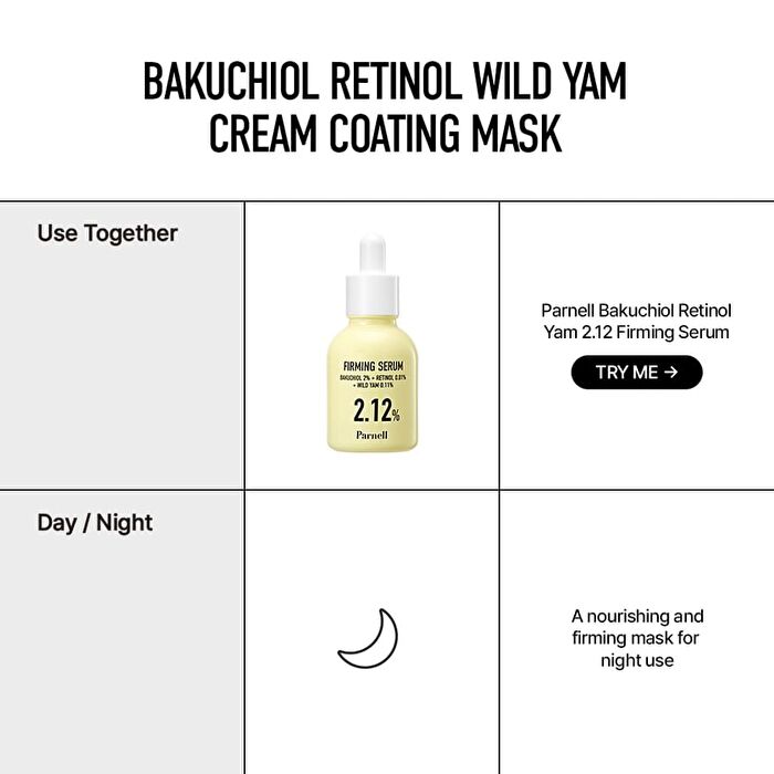 Firming Cream Coating Mask Set - 20g x 5 sheets