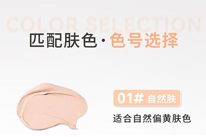 Perfect Skin Cream Foundation  - 2 Shades - 01# Natural - 11.5g