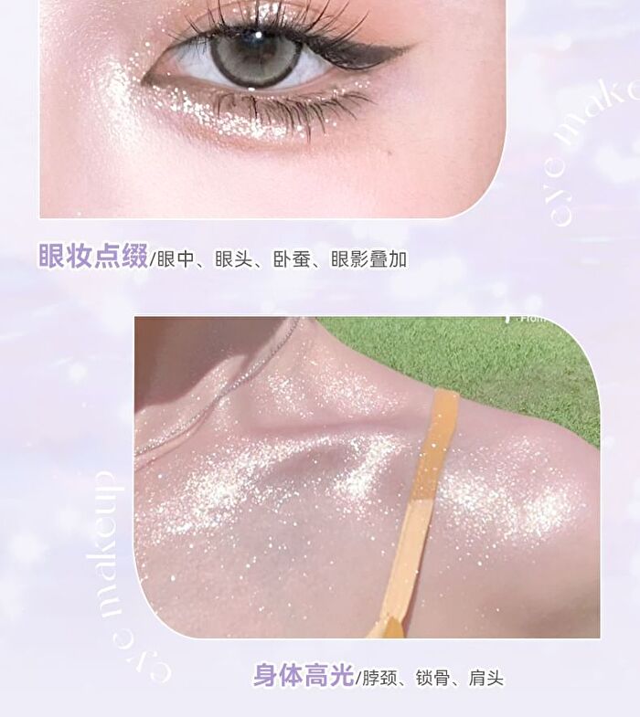 Polar Day Galaxy Highlighter - 4 Colors - 03# Princess Cut - 4g