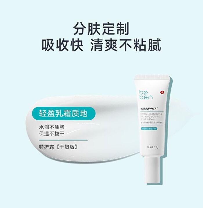 Ectoin Moisturizing Soothing Sensitivity Repair Cream (Trial Size) - 1pc - 15g