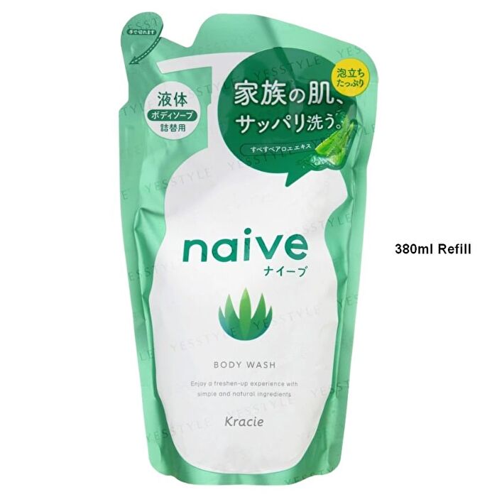 Naive Body Wash Aloe - 760ml Refill