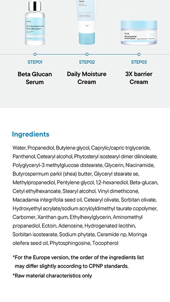 Beta-Glucan 3X Barrier Cream - 50ml