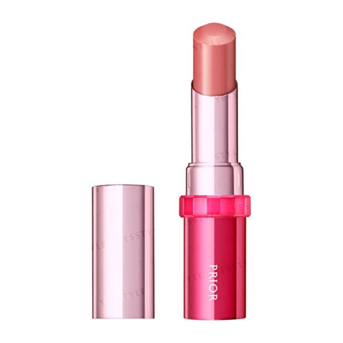 Prior Medicated Wrinkle Glossy Lip SPF15 PA+ - Familiar Rose