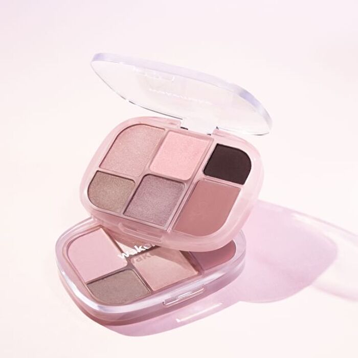 Wakemake Soft Sheer Multi Palette - 9 Types - #02 Lazy Rose