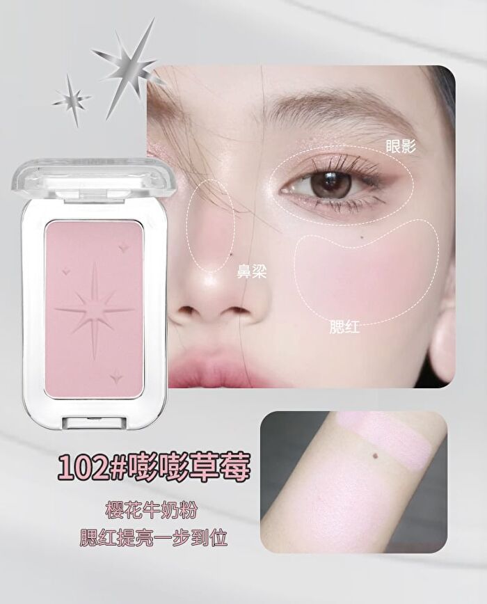 Starlight Matte And Pearlescent Highlighter - 3 Types - 101# Beige - 6.5g