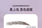 Ribbon Slim Liquid Eyebrow Pen - 3 Colors - 101# Gray Brown - 800mg