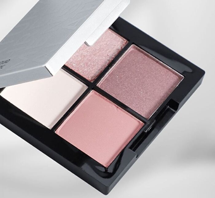 Gray Tone 4-Color Eyeshadow Palette - 4 Types - 101# Wood - 6g