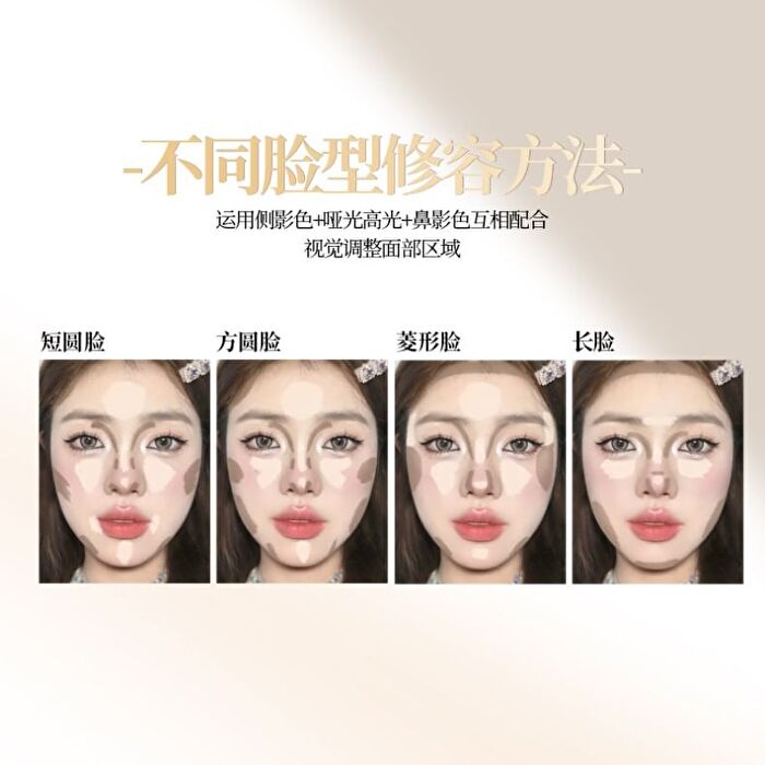Veecci Freely Painted Highlighter & Shading - 3 Types - V04 - 9g