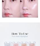 Pure Glash Highlighter - 8 Colors - #PK02 Pinkbell