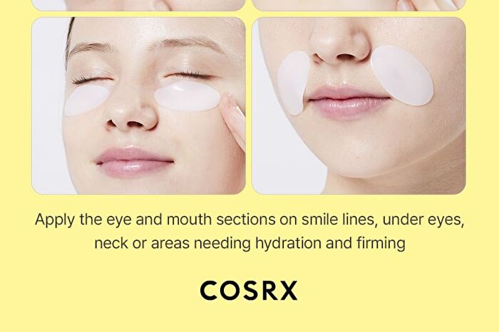 Cosrx Advanced Snail Mucin Glass Glow Hydrogel Mask Set - 34g x 3 sheets