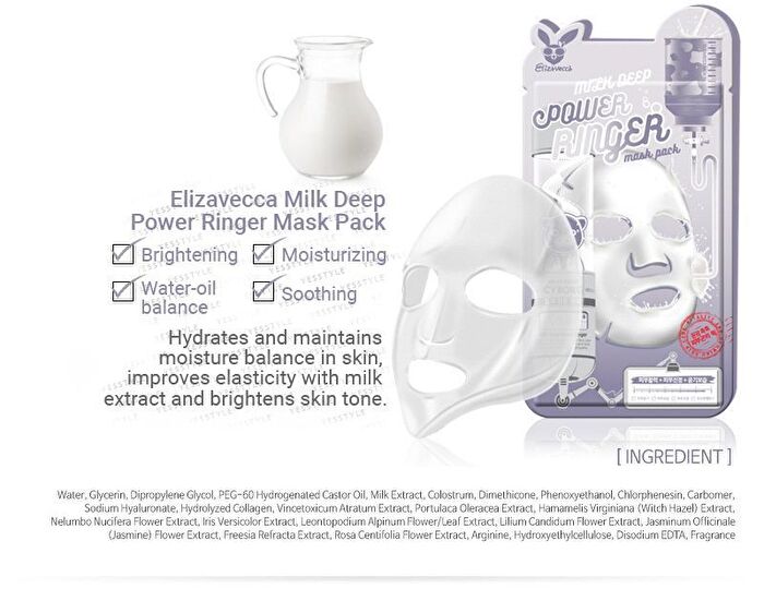 Deep Power Ringer Mask Pack - 11 Types - Black Charcoal Honey