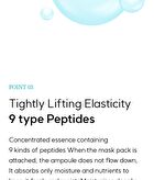 G Plus Niacin Nmn Peptide Ampoule Mask Set - 28ml x 10 Sheets