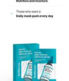 G Plus Niacin Nmn Peptide Ampoule Mask Set - 28ml x 10 Sheets