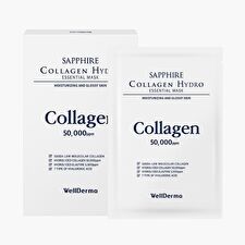 WellDerma Sapphire Collagen Hydro Essential Mask Set - 30ml x 10 Sheets