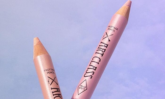 too cool for school Artclass Frottage Pencil - 14 Colors - #17 Taro Chiffon