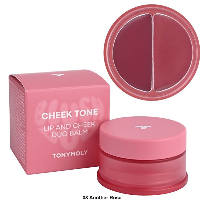 Cheek Tone Lip And Cheek Duo Balm - 9 Colors - #07 Heart Blush