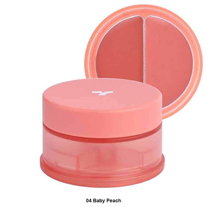 Cheek Tone Lip And Cheek Duo Balm - 9 Colors - #07 Heart Blush