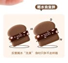 Q-Bomb Bread Puff - 2 Colours - #A Coffee - 6pcs