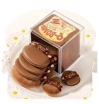 Q-Bomb Bread Puff - 2 Colours - #A Coffee - 6pcs
