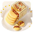 Q-Bomb Bread Puff - 2 Colours - #A Coffee - 6pcs
