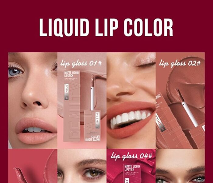 Matte Liquid Lipstick (1-3) - #03 - 6ml
