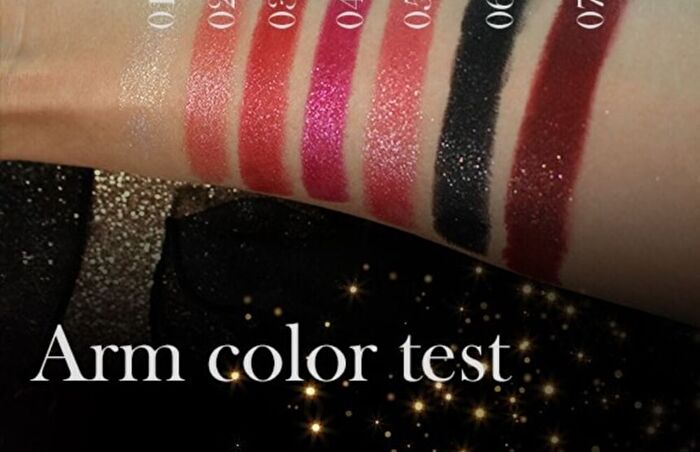 Glitter Shine Lipstick (1-4) - #01 - 4g
