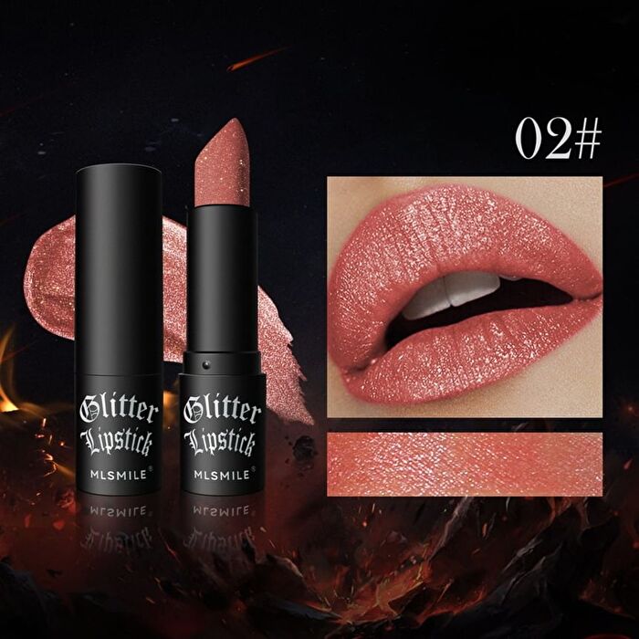 Glitter Shine Lipstick (1-4) - #01 - 4g
