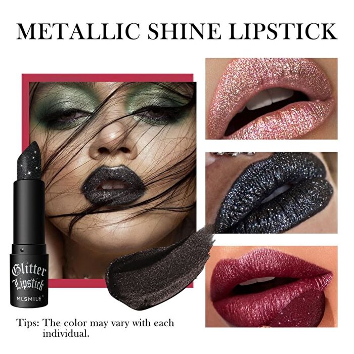 Glitter Shine Lipstick (1-4) - #01 - 4g