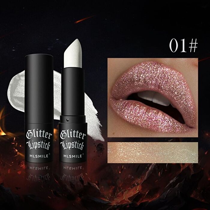 Glitter Shine Lipstick (1-4) - #01 - 4g