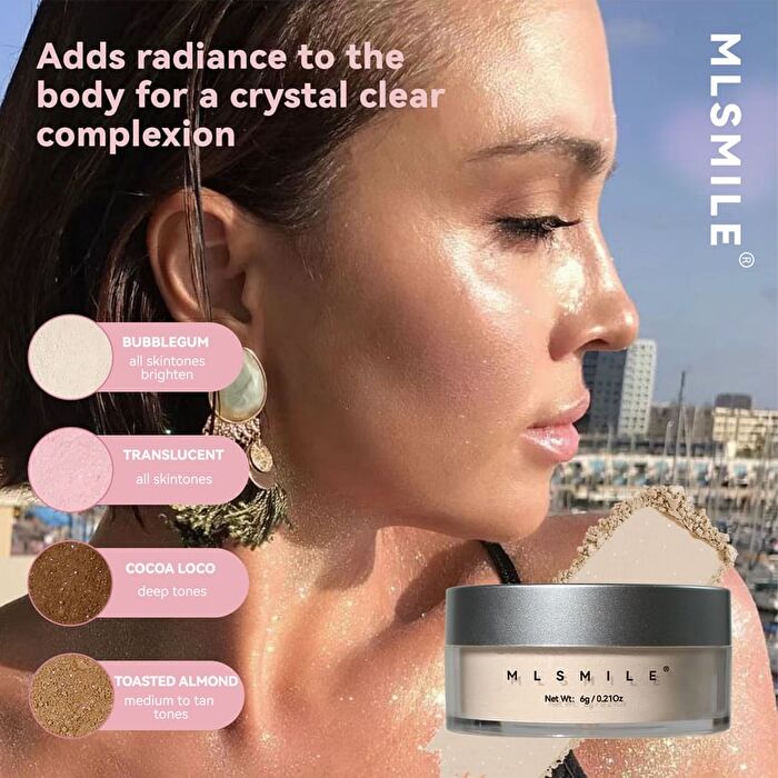 Shimmering Setting Powder - 4 Colors - #01 - 6g