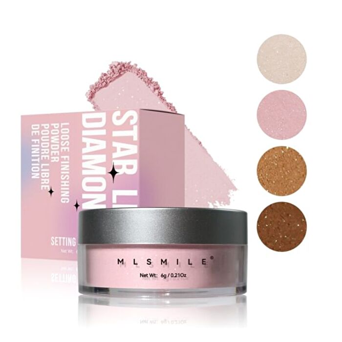 Shimmering Setting Powder - 4 Colors - #01 - 6g