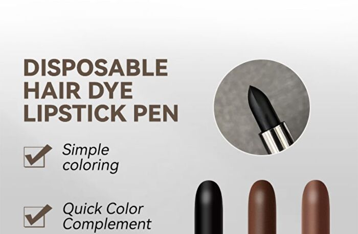 Hair Dye Pen - 3 Colors - #01 - 4g