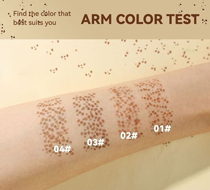 Freckle Stamp Pen - 4 Colors - #01 - 1g